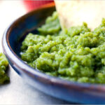 Roasted green tomato salsa verde